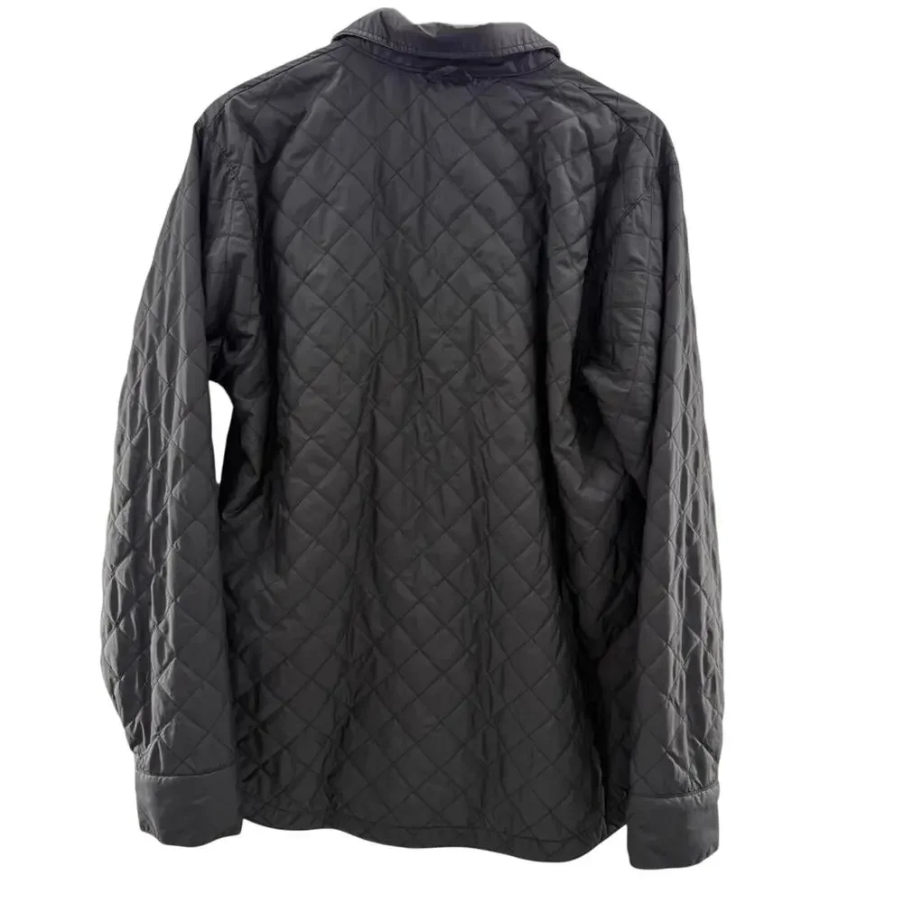 The North Face Men’s Fort Point Reversible Shirt Jacket Quilted Hiking Shacket L